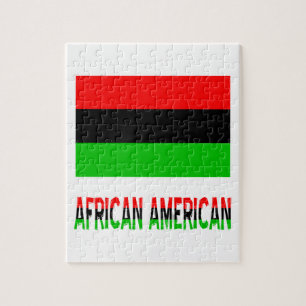 African American & Words Jigsaw Puzzle