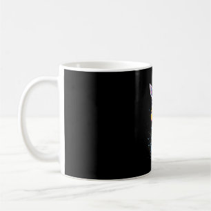 African animal art The colorful giraffe for funny Coffee Mug