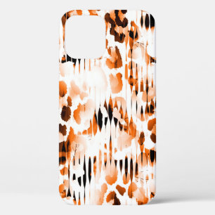 African Animal Prints. Vintage Natural Pattern. Bl iPhone 12 Case