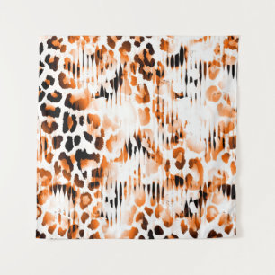 African Animal Prints. Vintage Natural Pattern. Bl Tapestry