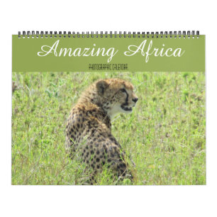 african animals 2026 large calendar