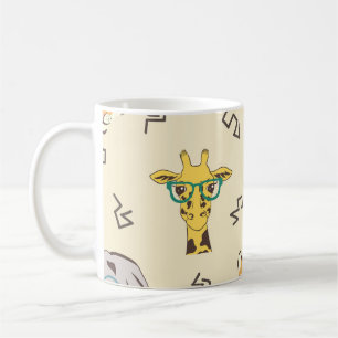 African Animals: Cute Seamless Pattern Coffee Mug