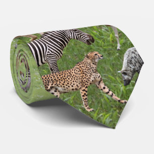 African Animals Tie
