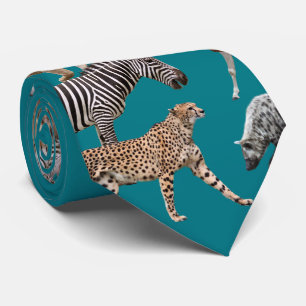 African Animals Tie