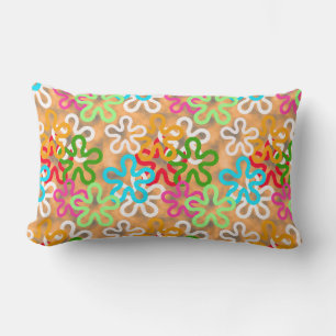African Ankara Pattern Design  Lumbar Cushion