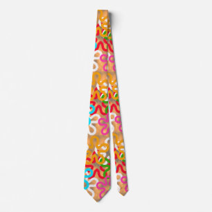 African Ankara Pattern Design Tie