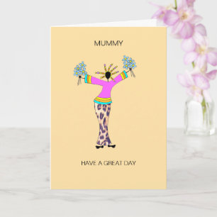African Art, Awesome day mummy Card