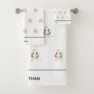 African art, Awesome Sunshine Bath Towel Set