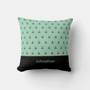 African Art, Joyful Celebration Cushion