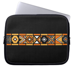 African art pattern laptop sleeve