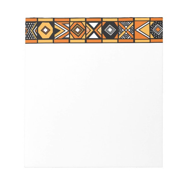African art pattern notepad (Front)