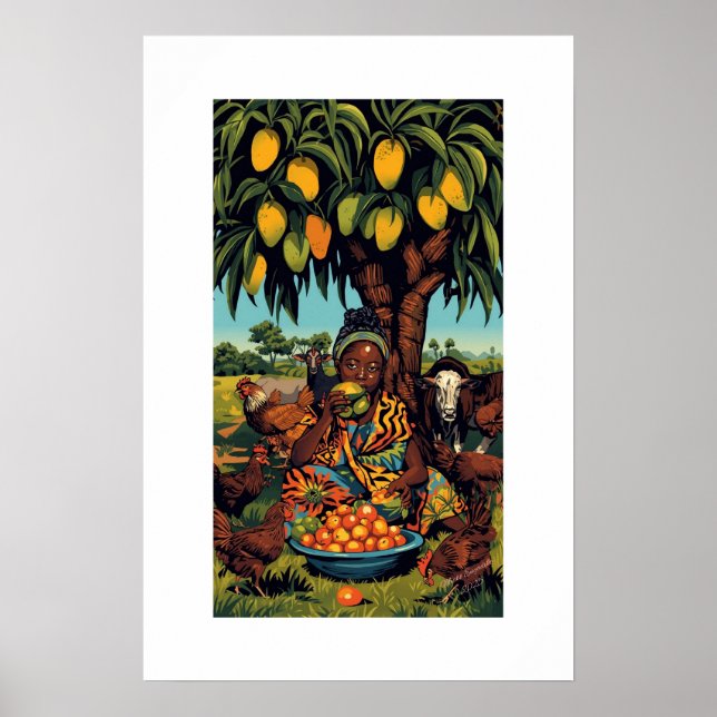 African Art Print (Front)