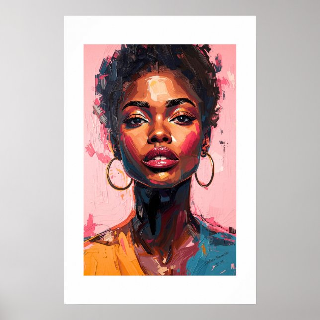 African Art Print (Front)