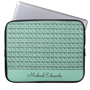 African art, Silhouette Moonlight Celebration Laptop Sleeve