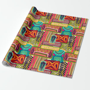 African Art Wrapping Paper