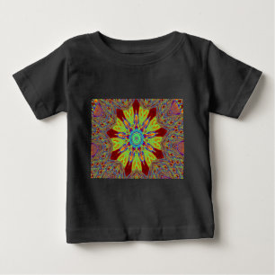 African Asian European ethnic pattern Baby T-Shirt