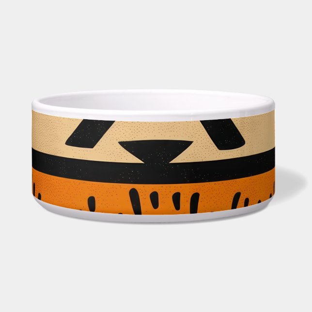 African background in warm colours (Front)