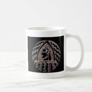 African Beauty: Bongo Maasai Portrait Tribal Art Coffee Mug