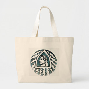 African Beauty Bongo Maasai Portrait Tribal Art  Large Tote Bag