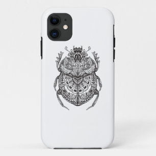 African Beetle Zendoodle iPhone 11 Case