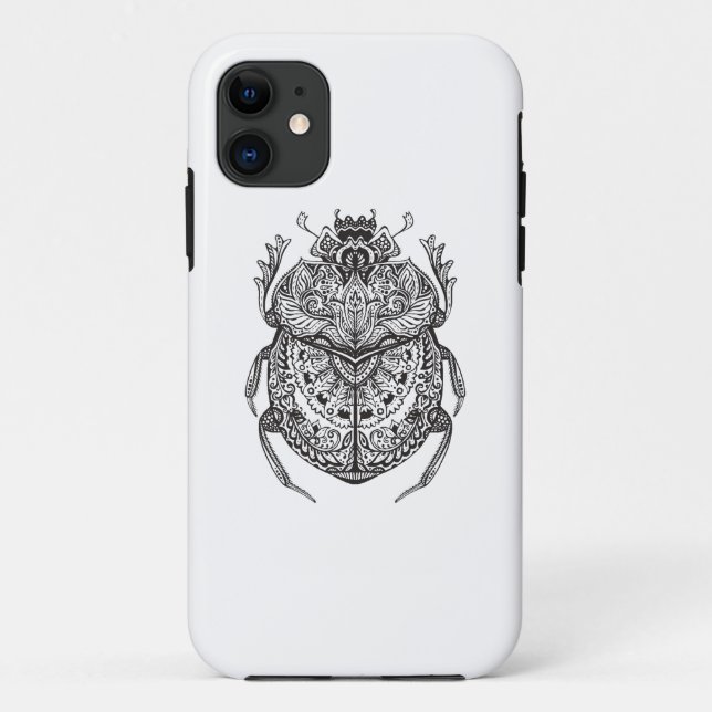 African Beetle Zendoodle Case-Mate iPhone Case (Back)