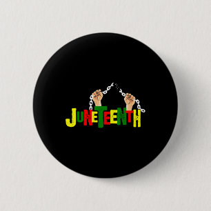 African Black Free-ish Since 1865 Independence 6 Cm Round Badge