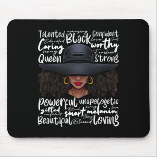 African Black History African American Ladies June Mouse Pad