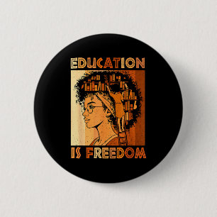 African Black History Honoring Past Inspiring Futu 6 Cm Round Badge