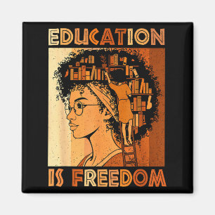 African Black History Honoring Past Inspiring Futu Magnet