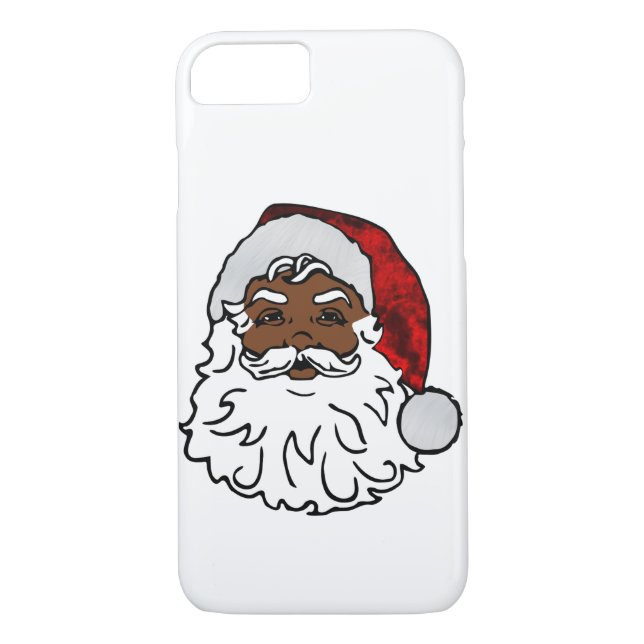 african black santa christmas Case-Mate iPhone case (Back)