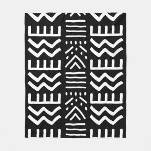 African Bogolan Decorative Blanket