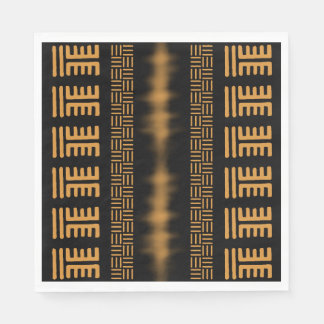 African bogolan style Afrocentric Napkins