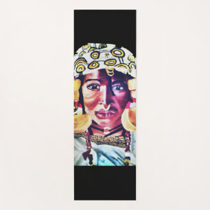 AFRICAN BRIDE BLACK BEAUTY YOGA MAT