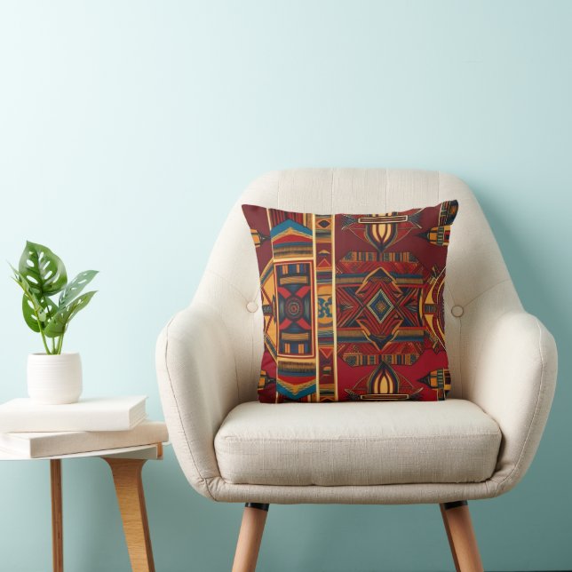 African Canvas Cushion (Chair)