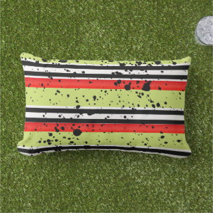 African Caterpillar pattern  Lumbar Cushion