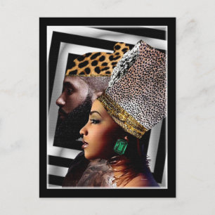 African Ceremony Postcard