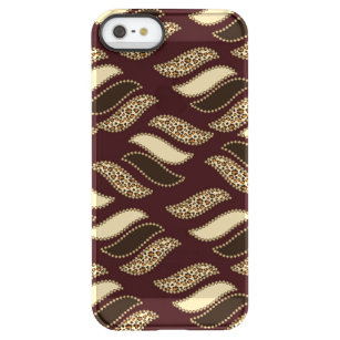 African cheetah skin pattern 2 permafrost® iPhone SE/5/5s case