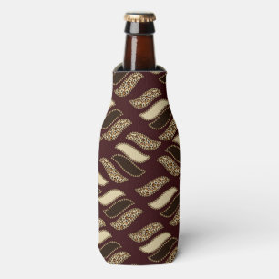 African cheetah skin pattern bottle cooler