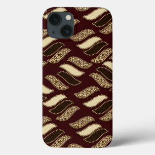 African cheetah skin pattern iPhone 13 case
