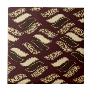 African cheetah skin pattern ceramic tile