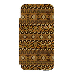 African cheetah skin pattern incipio watson™ iPhone 5 wallet case