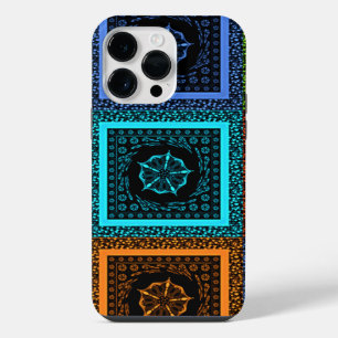 African Chequered Pattern Art Print iPhone Case