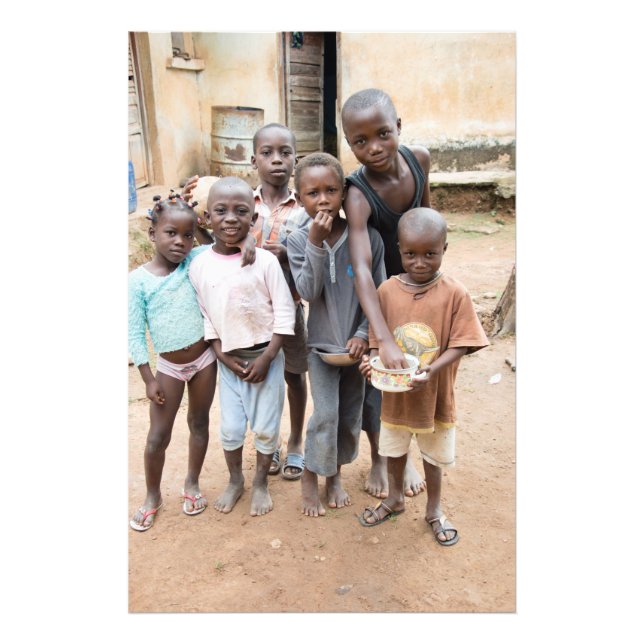 African children photo print (Front)