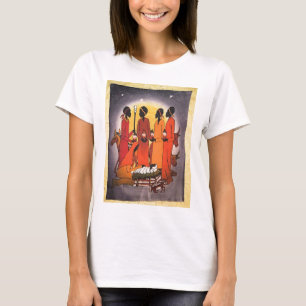 African Christmas Nativity Scene T-Shirt