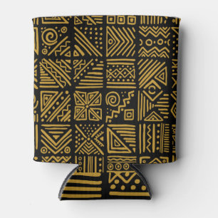 African clash: ethnic tribal seamless. can cooler