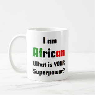 african coffee mug