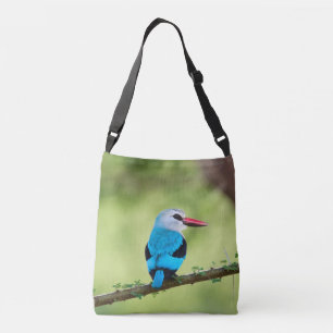 African Colourful bird, Serengeti national park. Crossbody Bag