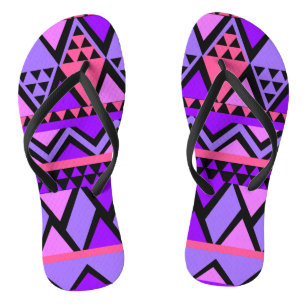 African Colours Flip Flops