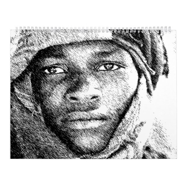 African Contemporary and Folk Art Calendar (Cover)