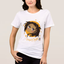 African cute chibi girl